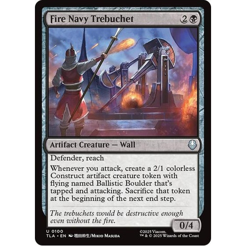 Fire Navy Trebuchet - TLA