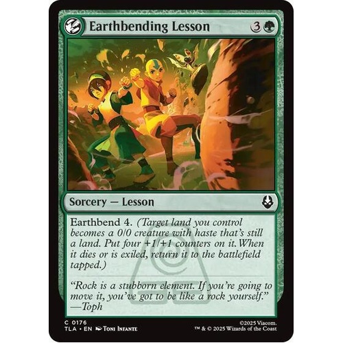 Earthbending Lesson - TLA