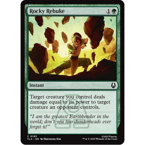 Rocky Rebuke - TLA