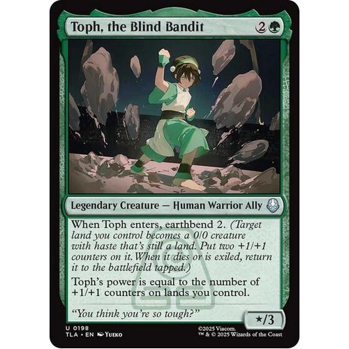Toph, the Blind Bandit - TLA