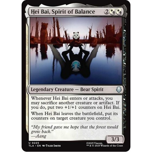 Hei Bai, Spirit of Balance - TLA