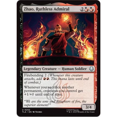 Zhao, Ruthless Admiral - TLA