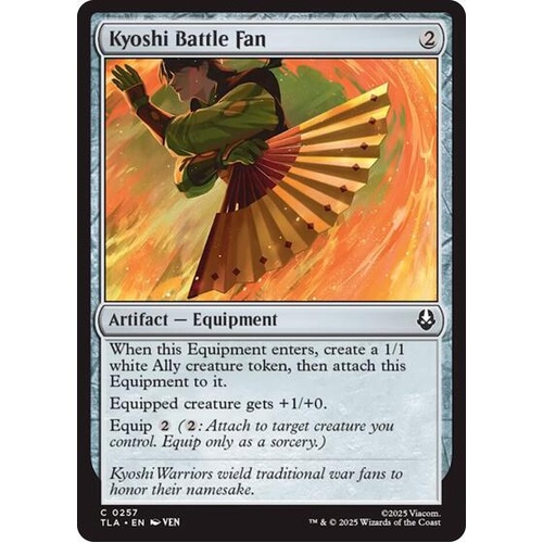 Kyoshi Battle Fan - TLA
