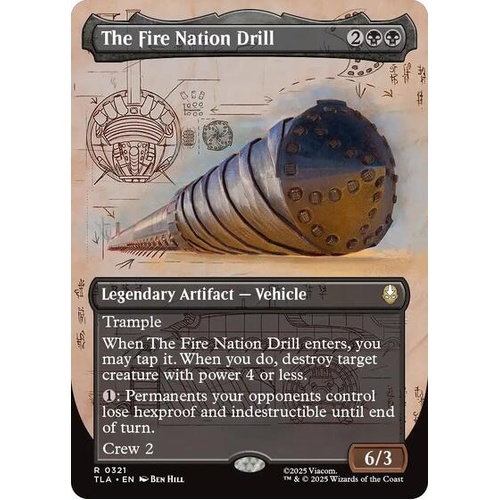 The Fire Nation Drill (Borderless) - TLA