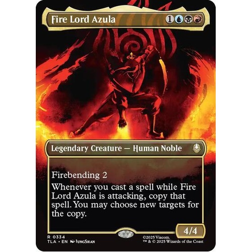 Fire Lord Azula (0334) (Borderless) - TLA