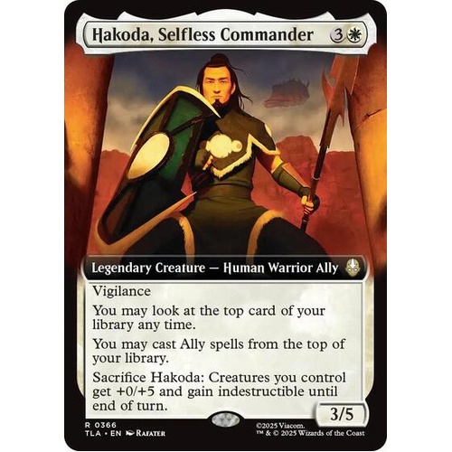 Hakoda, Selfless Commander (Extended Art) - TLA