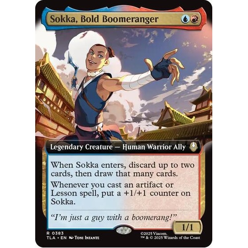 Sokka, Bold Boomeranger (Extended Art) - TLA