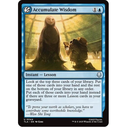 Accumulate Wisdom FOIL - TLA