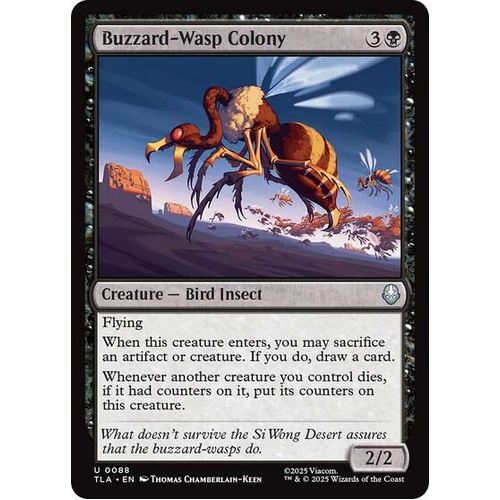 Buzzard-Wasp Colony FOIL - TLA