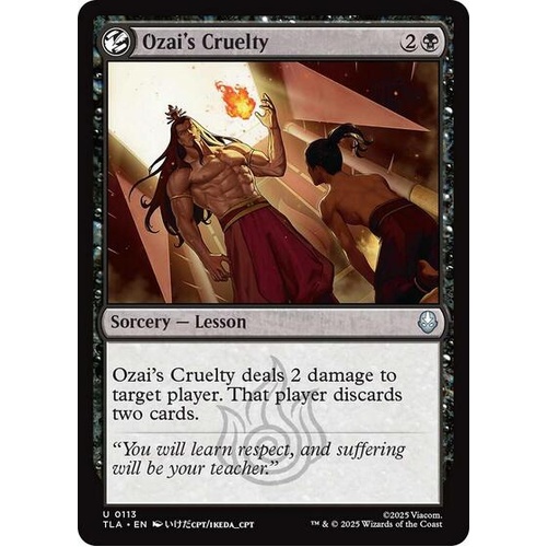 Ozai's Cruelty FOIL - TLA