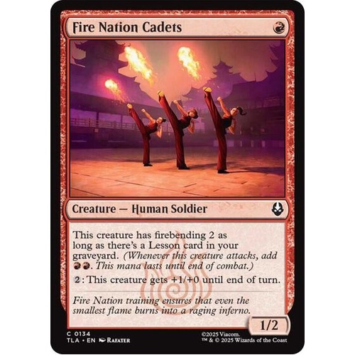Fire Nation Cadets FOIL - TLA
