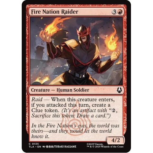 Fire Nation Raider FOIL - TLA
