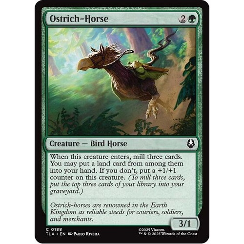 Ostrich-Horse FOIL - TLA