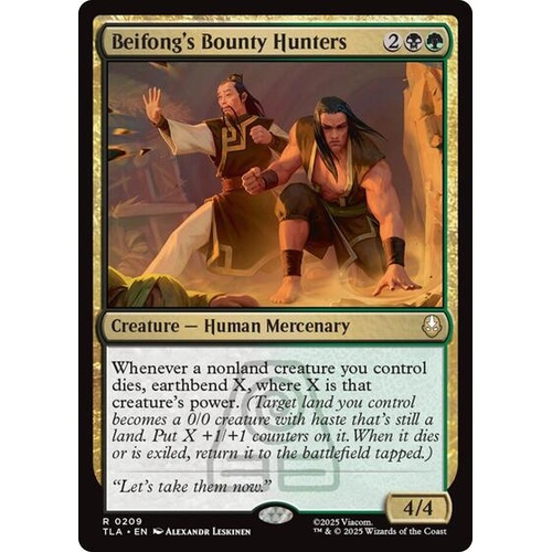 Beifong's Bounty Hunters FOIL - TLA