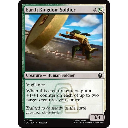 Earth Kingdom Soldier FOIL - TLA