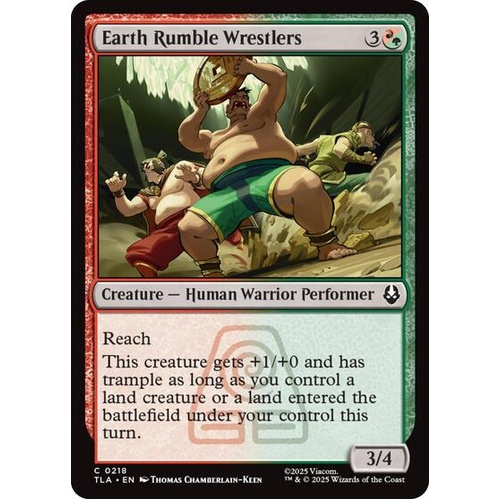 Earth Rumble Wrestlers FOIL - TLA