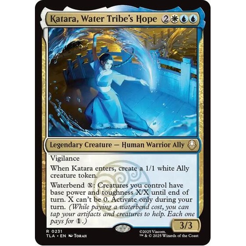 Katara, Water Tribe's Hope FOIL - TLA