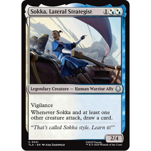 Sokka, Lateral Strategist FOIL - TLA