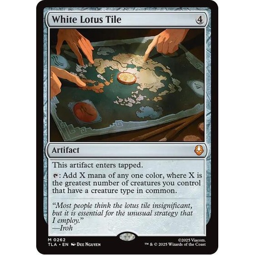 White Lotus Tile FOIL - TLA