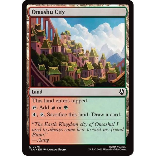 Omashu City FOIL - TLA
