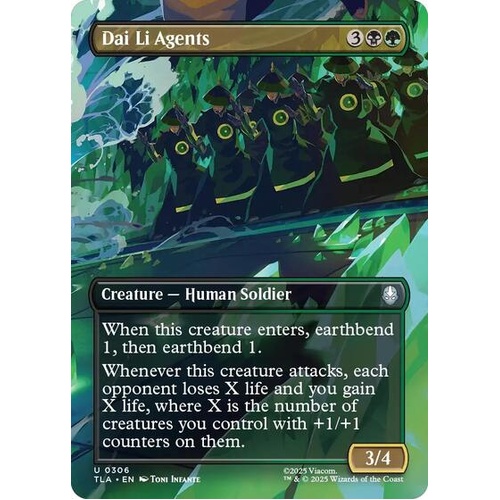 Dai Li Agents (Borderless) FOIL - TLA