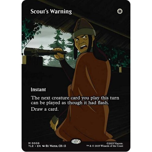 Scout's Warning (Borderless) - TLE