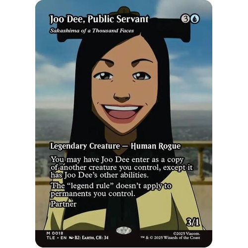 Joo Dee, Public Servant - Sakashima of a Thousand Faces (Borderless) - TLE