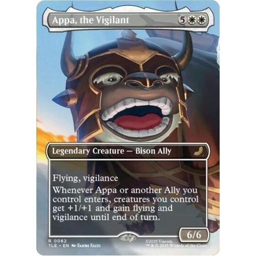 Appa, the Vigilant (Borderless) - TLE