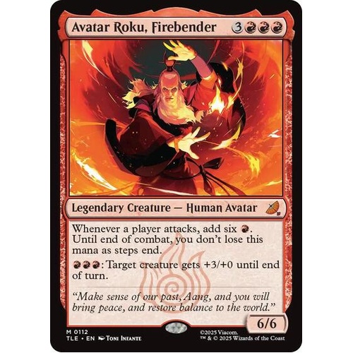 Avatar Roku, Firebender - TLE