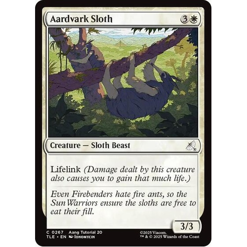 Aardvark Sloth (0267) - TLE