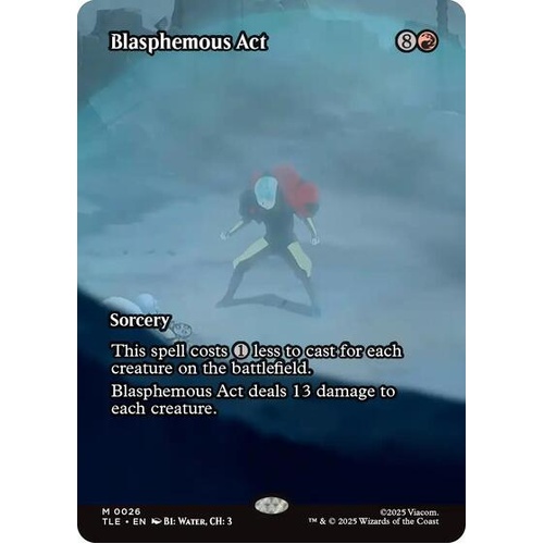 Blasphemous Act (Borderless) FOIL - TLE
