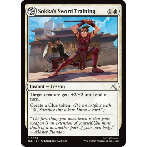 Sokka's Sword Training FOIL - TLE