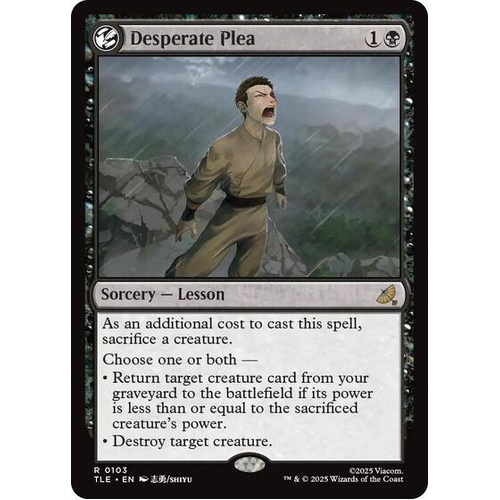 Desperate Plea FOIL - TLE