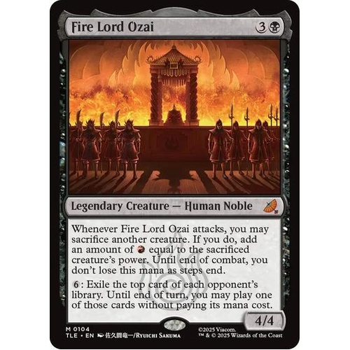 Fire Lord Ozai FOIL - TLE