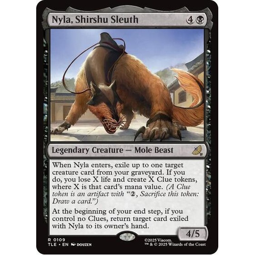 Nyla, Shirshu Sleuth FOIL - TLE