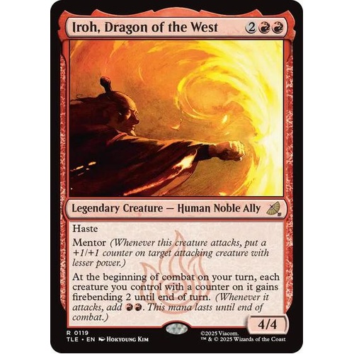 Iroh, Dragon of the West FOIL - TLE