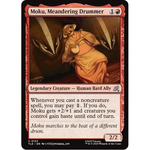 Moku, Meandering Drummer FOIL - TLE