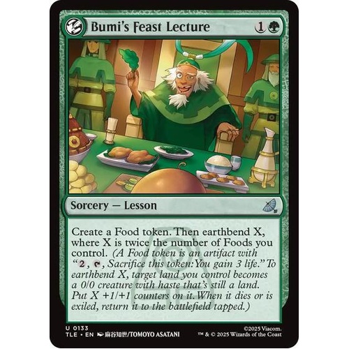 Bumi's Feast Lecture FOIL - TLE