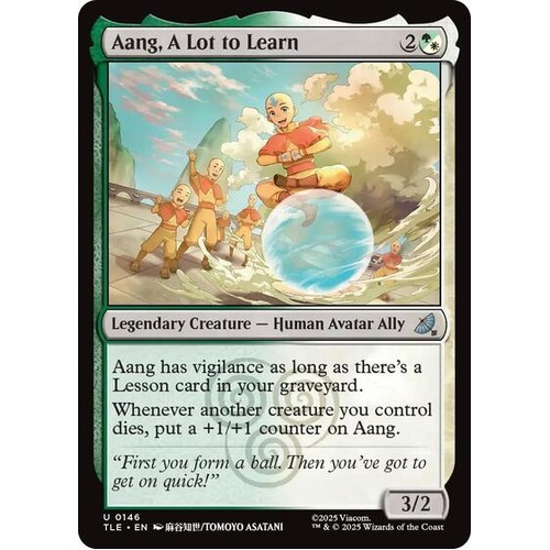 Aang, A Lot to Learn FOIL - TLE