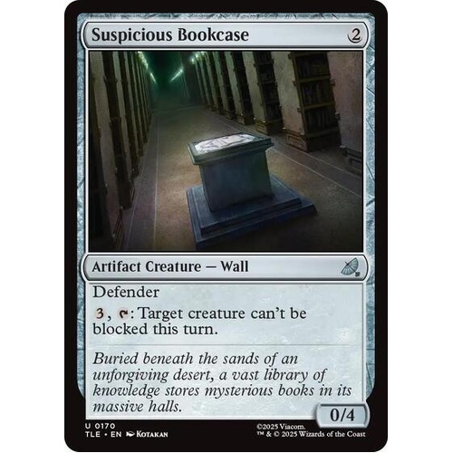 Suspicious Bookcase FOIL - TLE
