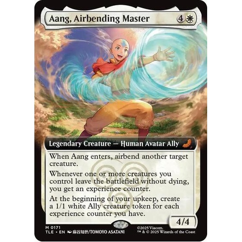 Aang, Airbending Master (Extended Art) FOIL - TLE