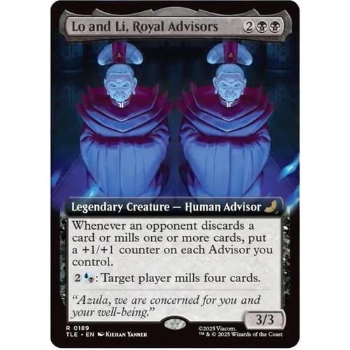 Lo and Li, Royal Advisors (Extended Art) FOIL - TLE