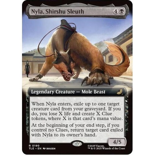 Nyla, Shirshu Sleuth (Extended Art) FOIL - TLE