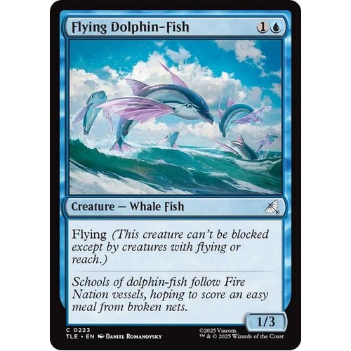 Flying Dolphin-Fish FOIL - TLE