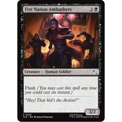 Fire Nation Ambushers FOIL - TLE