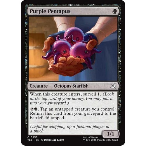 Purple Pentapus FOIL - TLE