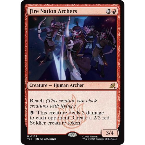 Fire Nation Archers FOIL - TLE