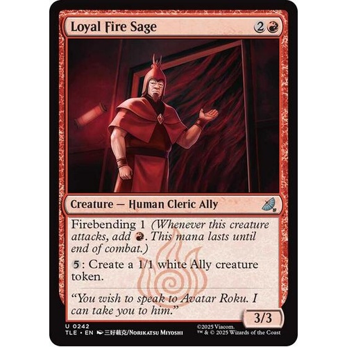 Loyal Fire Sage FOIL - TLE
