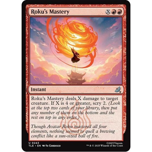 Roku's Mastery FOIL - TLE