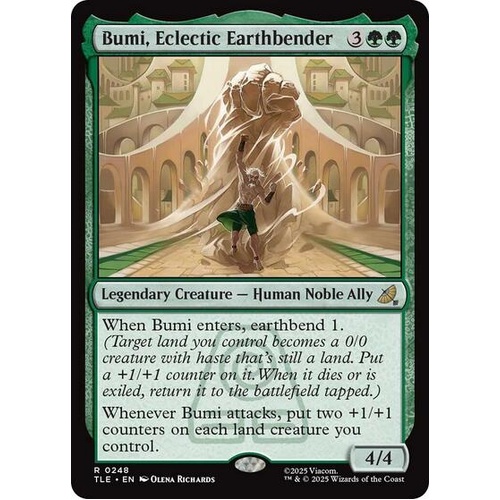 Bumi, Eclectic Earthbender FOIL - TLE
